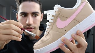Tips To Stop Acrylic Paint From Cracking When Painted On Air Force Ones