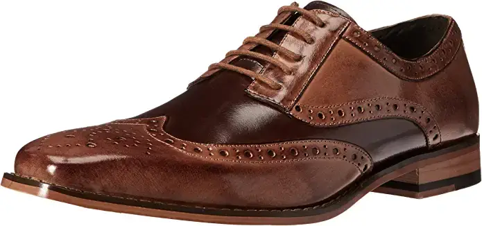 Stacy Adams Men's Tinsley Wingtip Lace-Up Oxford