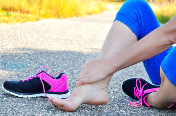 can new shoes cause calf pain